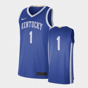 #1 Limited Kentucky Wildcats Basketball Men's Royal Jersey 202504-209