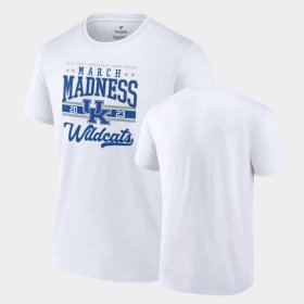 University of Kentucky 2023 NCAA Basketball Tournament March Madness Mens White T-Shirt 739832-973