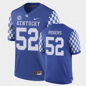 #52 Justin Rogers Replica University of Kentucky Men's Royal Jersey 453363-722 #52 Justin Rogers Replica University of Kentucky Men's Royal Jersey 453363-722