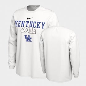 On Court UK Long Sleeve Men's White T-Shirt 533596-794 On Court UK Long Sleeve Men's White T-Shirt 533596-794
