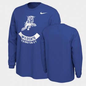 Vault University of Kentucky Long Sleeve Men Royal T-Shirt 544478-555 Vault University of Kentucky Long Sleeve Men Royal T-Shirt 544478-555
