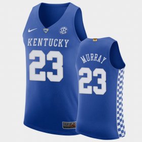 #23 Jamal Murray Authentic College Basketball University of Kentucky Mens Royal Jersey 423153-798