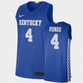 #4 Rajon Rondo College Basketball Limited Kentucky Men Royal Jersey 802733-668