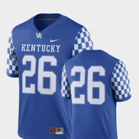 #26 College Football UK 2018 Game Mens Royal Jersey 427545-169