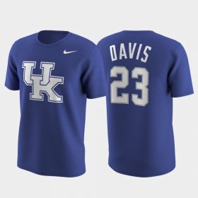 #23 Anthony Davis Future Stars Kentucky Replica College Future Star Men's Royal T-Shirt 943896-700 #23 Anthony Davis Future Stars Kentucky Replica College Future Star Men's Royal T-Shirt 943896-700