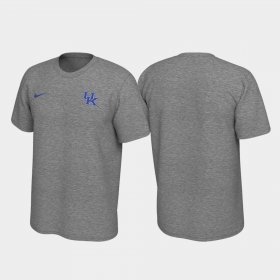 Left Chest Logo University of Kentucky Legend Men's Heathered Gray T-Shirt 700582-550 Left Chest Logo University of Kentucky Legend Men's Heathered Gray T-Shirt 700582-550