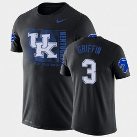#3 Jordan Griffin Team Issue UK Performance Mens Black T-Shirt 356866-208 #3 Jordan Griffin Team Issue UK Performance Mens Black T-Shirt 356866-208