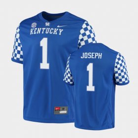 #1 Kelvin Joseph Game UK Mens Royal Jersey 128544-325 #1 Kelvin Joseph Game UK Mens Royal Jersey 128544-325