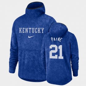 #21 Zan Payne Basketball Spotlight UK Pullover Team Logo Men's Royal Hoodie 341887-557