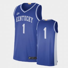 #1 Limited University of Kentucky Retro Mens Royal Jersey 337993-755